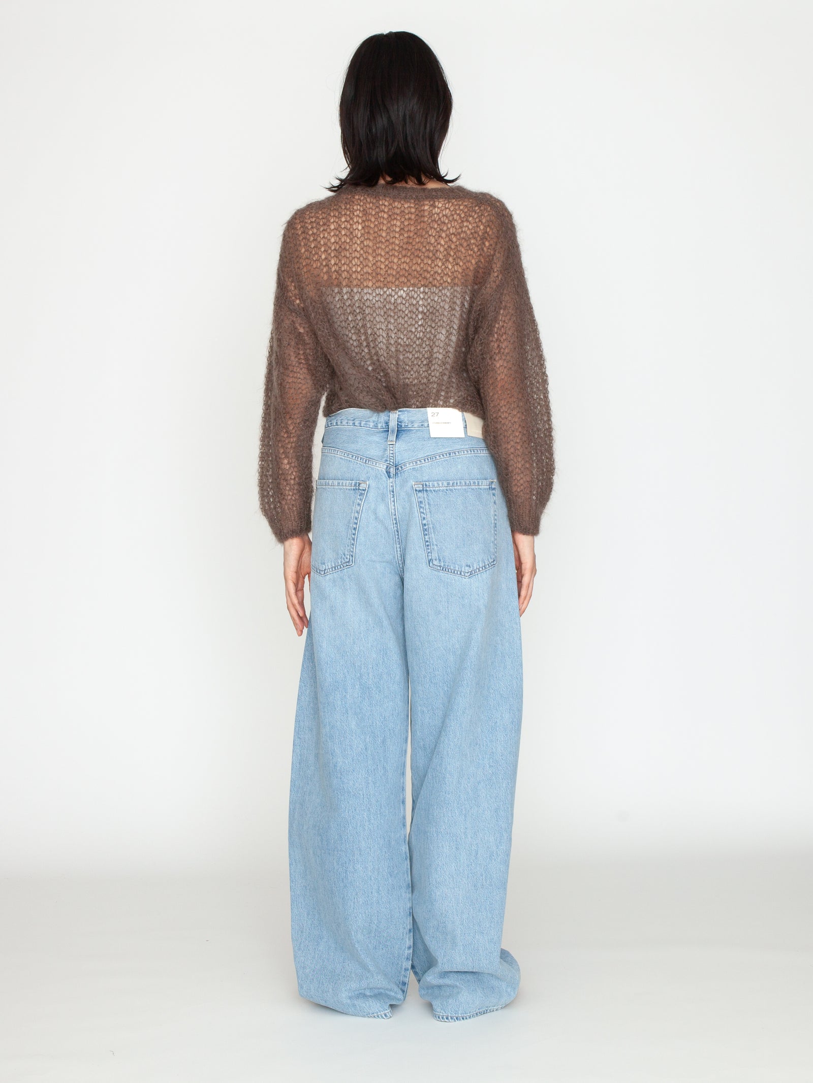【CITIZENS OF HUMANITY】BRYNN TROUSER CITIZENS of HUMANITY | BRYNN TROUSER IN BLUE LACE (ORGANIC COTTON