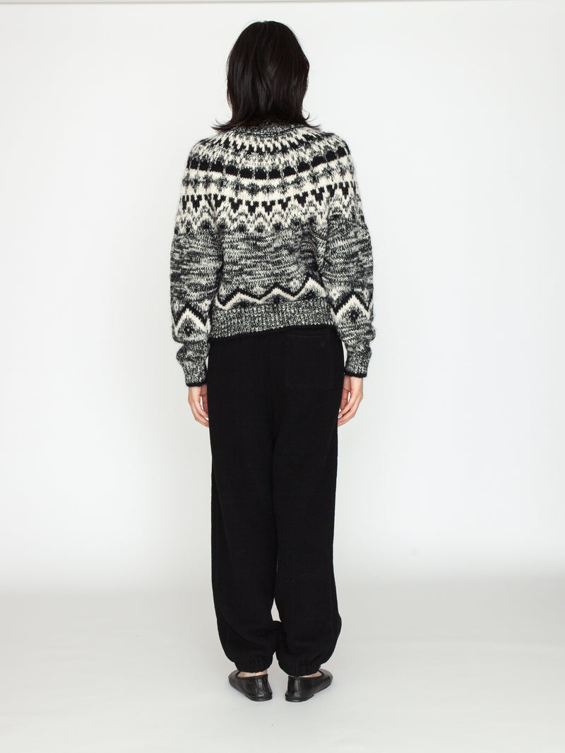 BATONER | モヘア ノルディック タートルネック BN-25FL-050