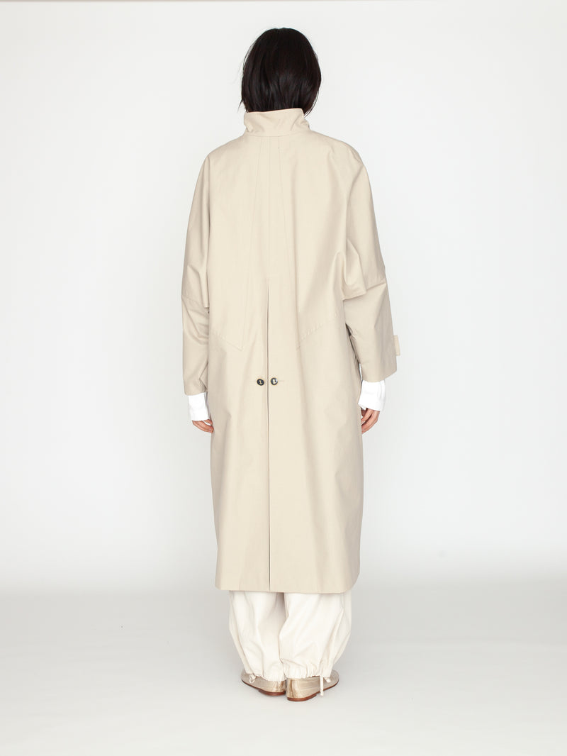 LES PRAIRIES DE PARIS |  GIORGIO-DICKENS スタンドネックシングルコート