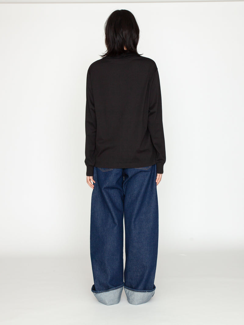 handvaerk | MOCK NECK T-SHIRT #6523