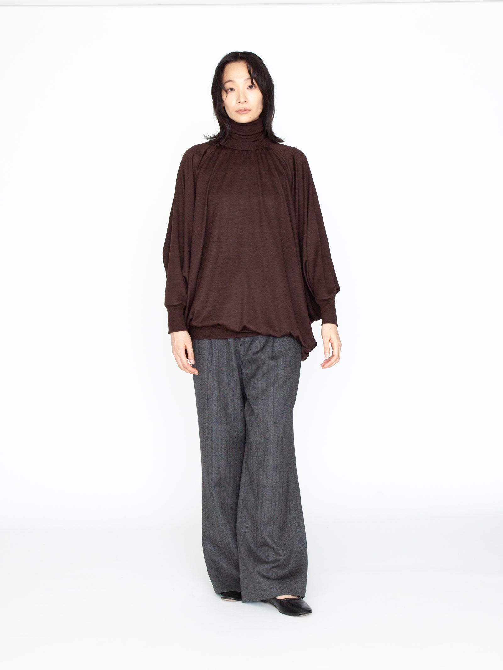 【美品】FITKEEPⅡ Lサイズ COGTHEBIGSMOKE | MATILDA POLLO NECK ABANICOS TOP 13101-110