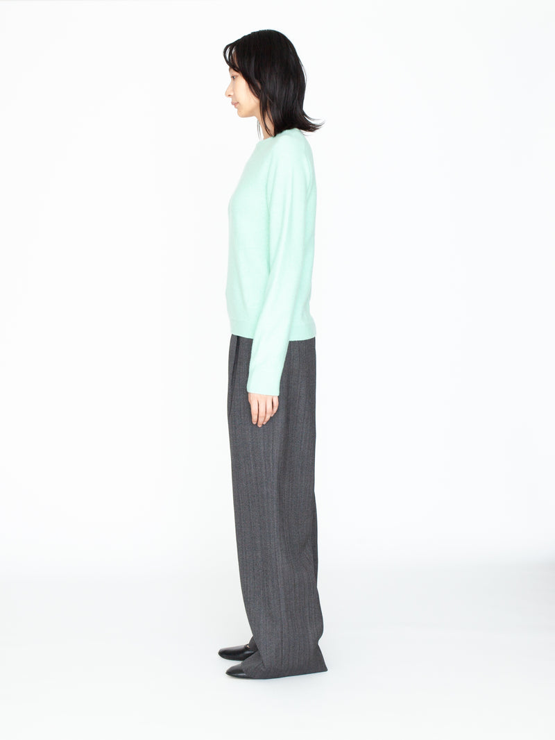 enrica | カシミヤセーブルミドルゲージシームレスニット – H+ enrica | カシミヤセーブルミドルゲージシームレスニット – H+