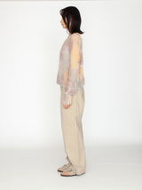 enrica | シルクモヘヤ手染めニット KNIT152-12