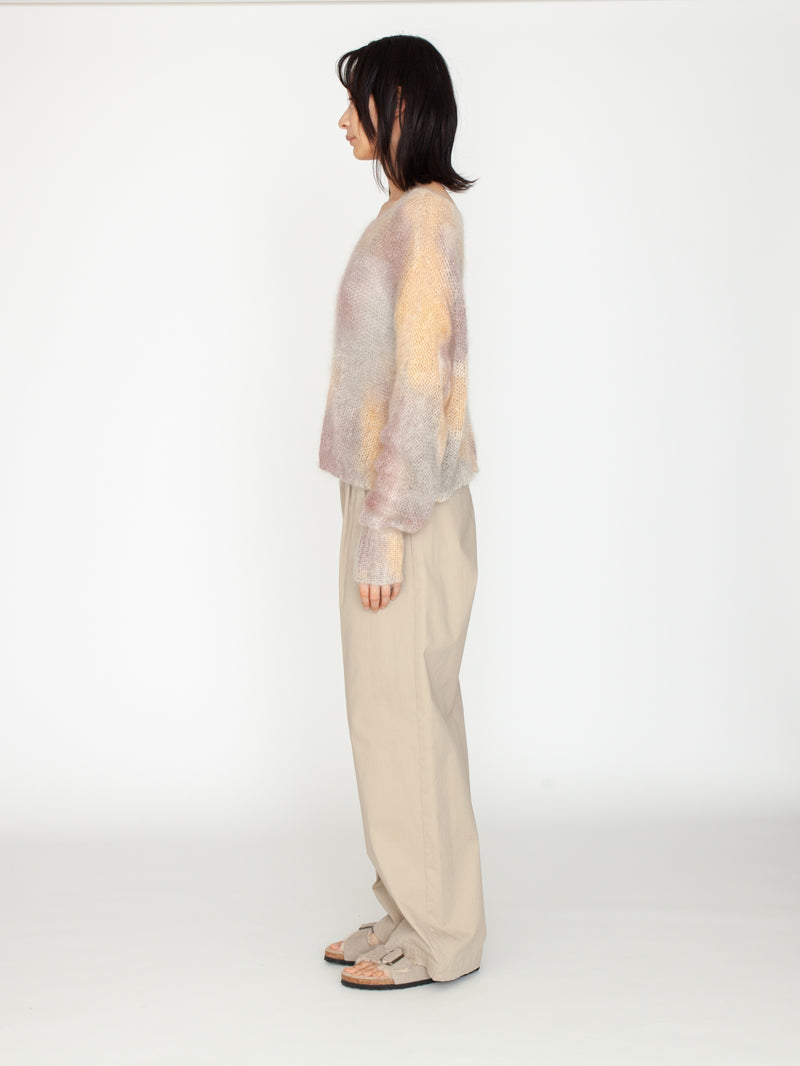 enrica | シルクモヘヤ手染めニット KNIT152-12