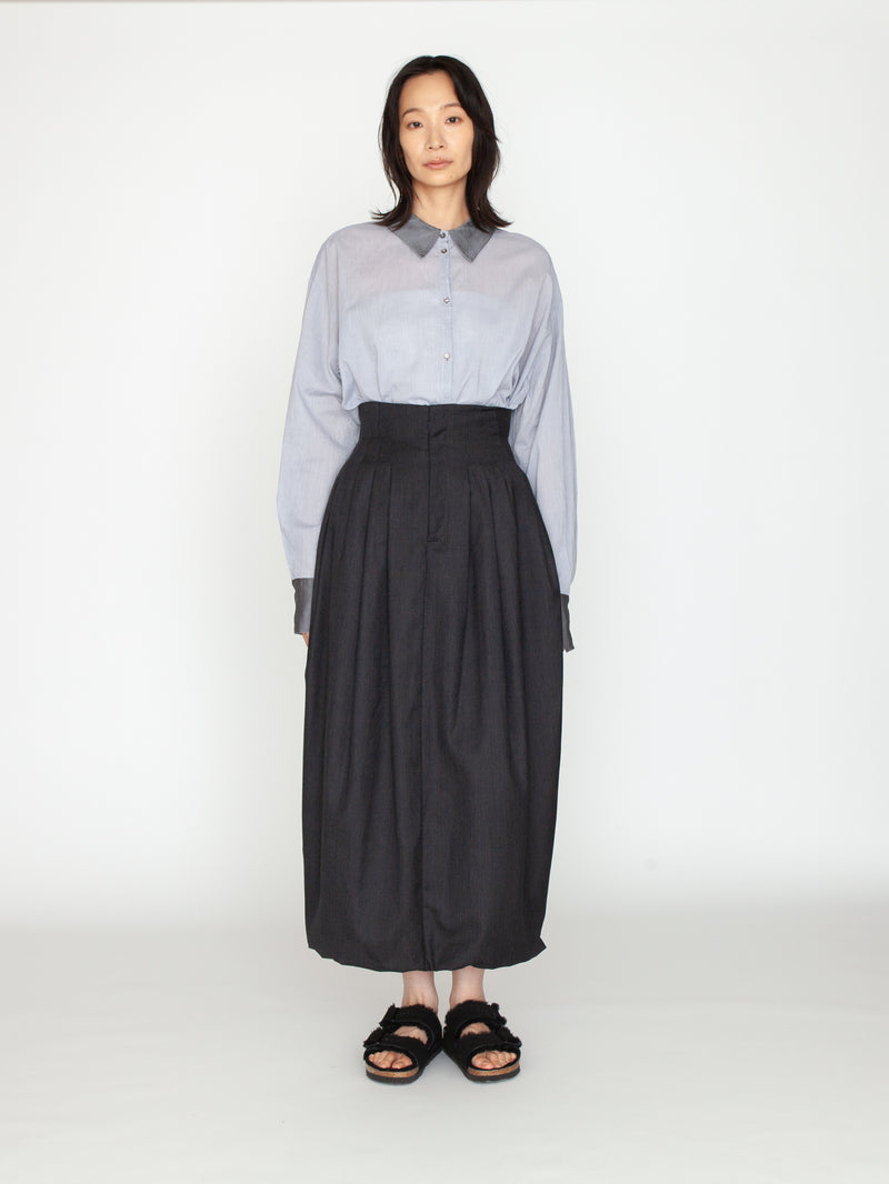SEEALL | TUCKED SKIRT