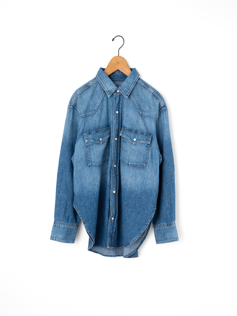 CITIZENS of HUMANITY | KAYLA WESTERN SHIRT IN DOURO 9423-1527