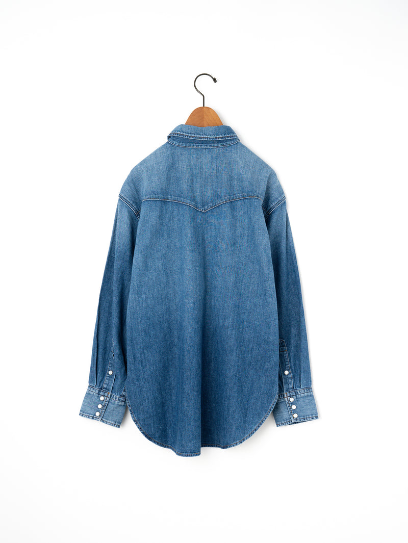 CITIZENS of HUMANITY | KAYLA WESTERN SHIRT IN DOURO 9423-1527