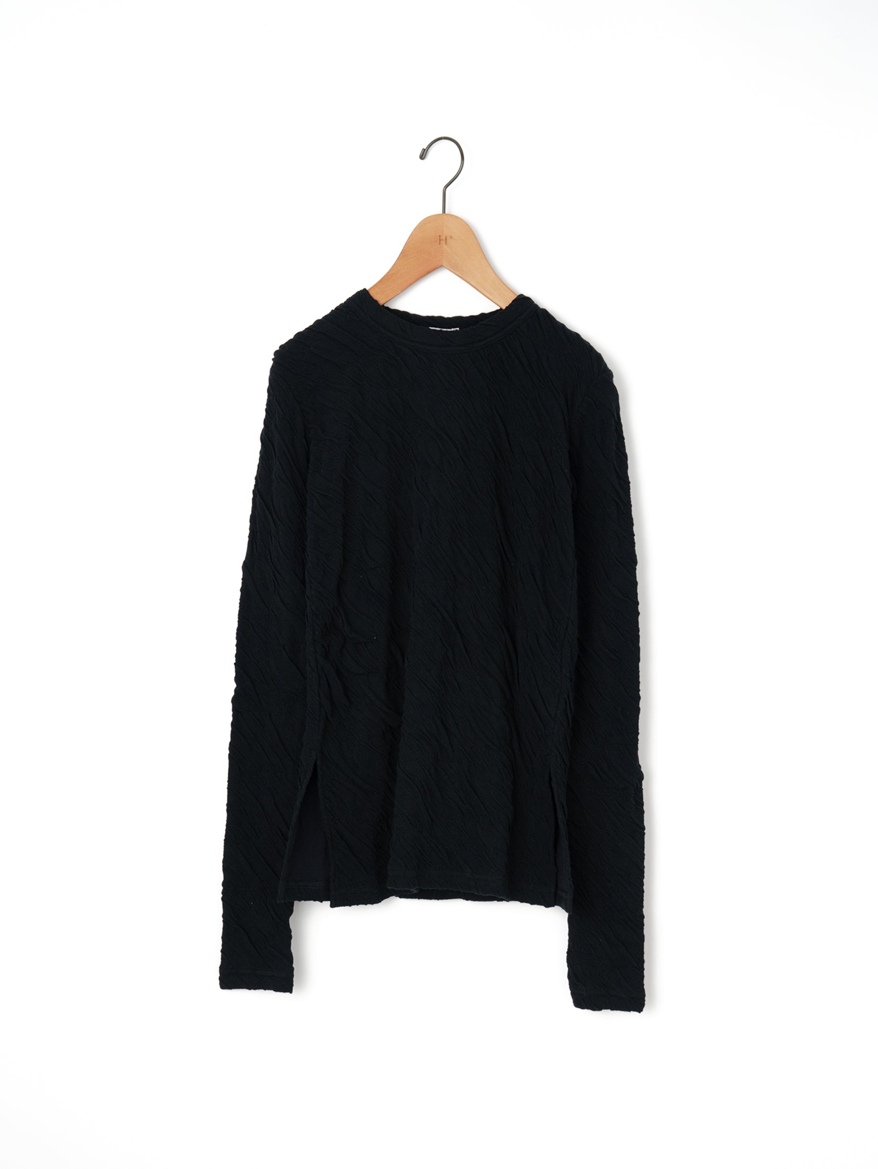 SEEALL シルクカシミヤリブクロス　トップス 24.02.02_manipuri_24AW_00441.