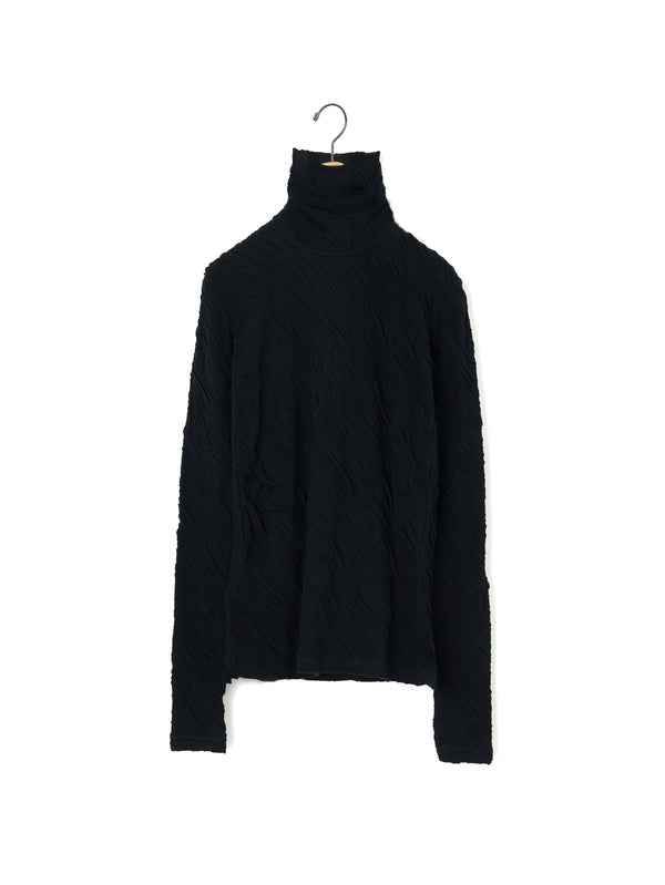 SEEALL | JACQUARD HIGH NECK TOP SAW51-TS905-MM-005