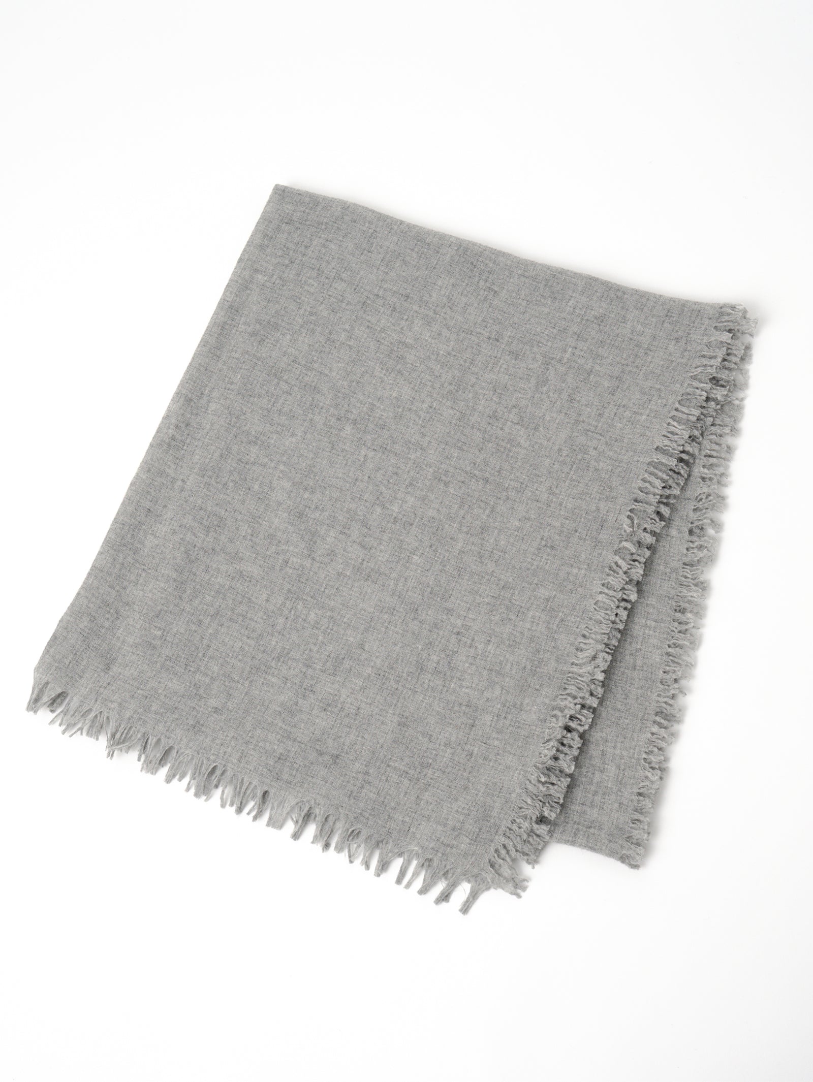 ASAUCE MELER | ファインラムエアリーソリッドウールストール