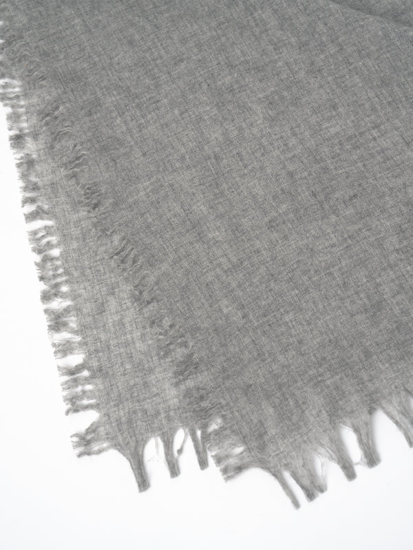 ASAUCE MELER | ファインラムエアリーソリッドウールストール AM25F-ST16