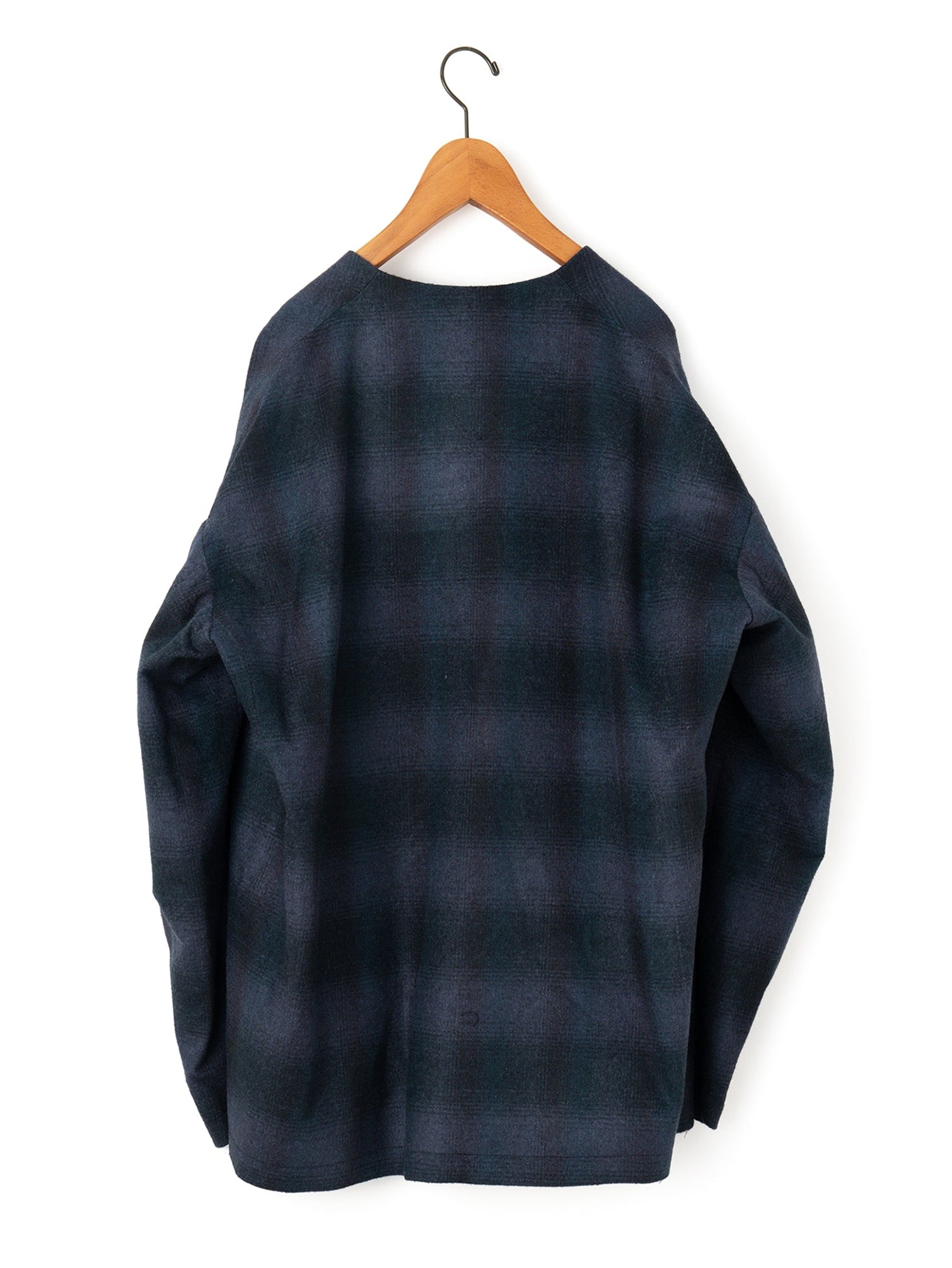 新品タグ付き　SEEALL \"classic no collar jacket\" SEEALL NO COLLAR JACKET BLACK SAU51 JK182 | BEST PACKING STORE