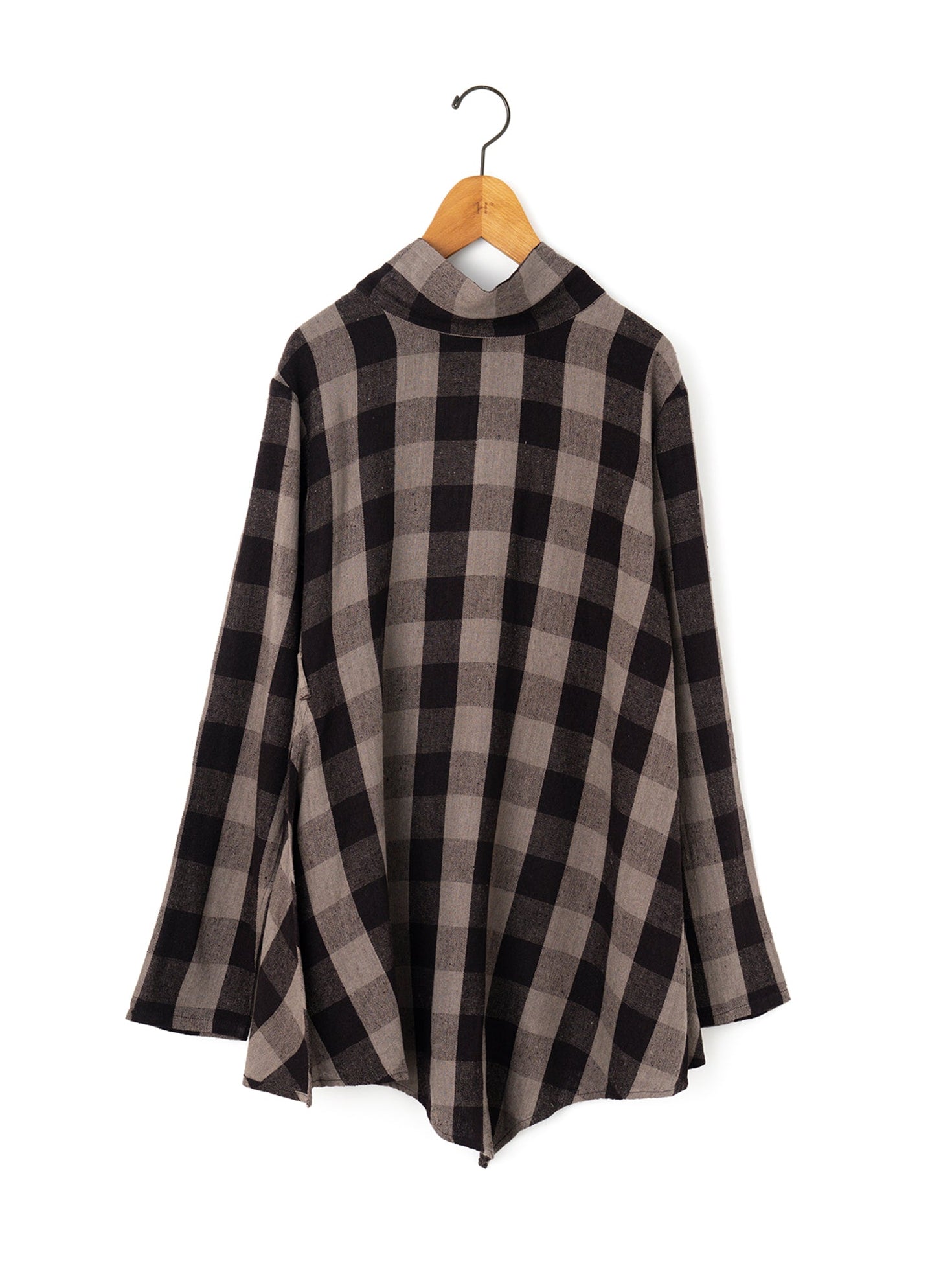 SEEALL | DRAPE HIGHNECK SHIRTS