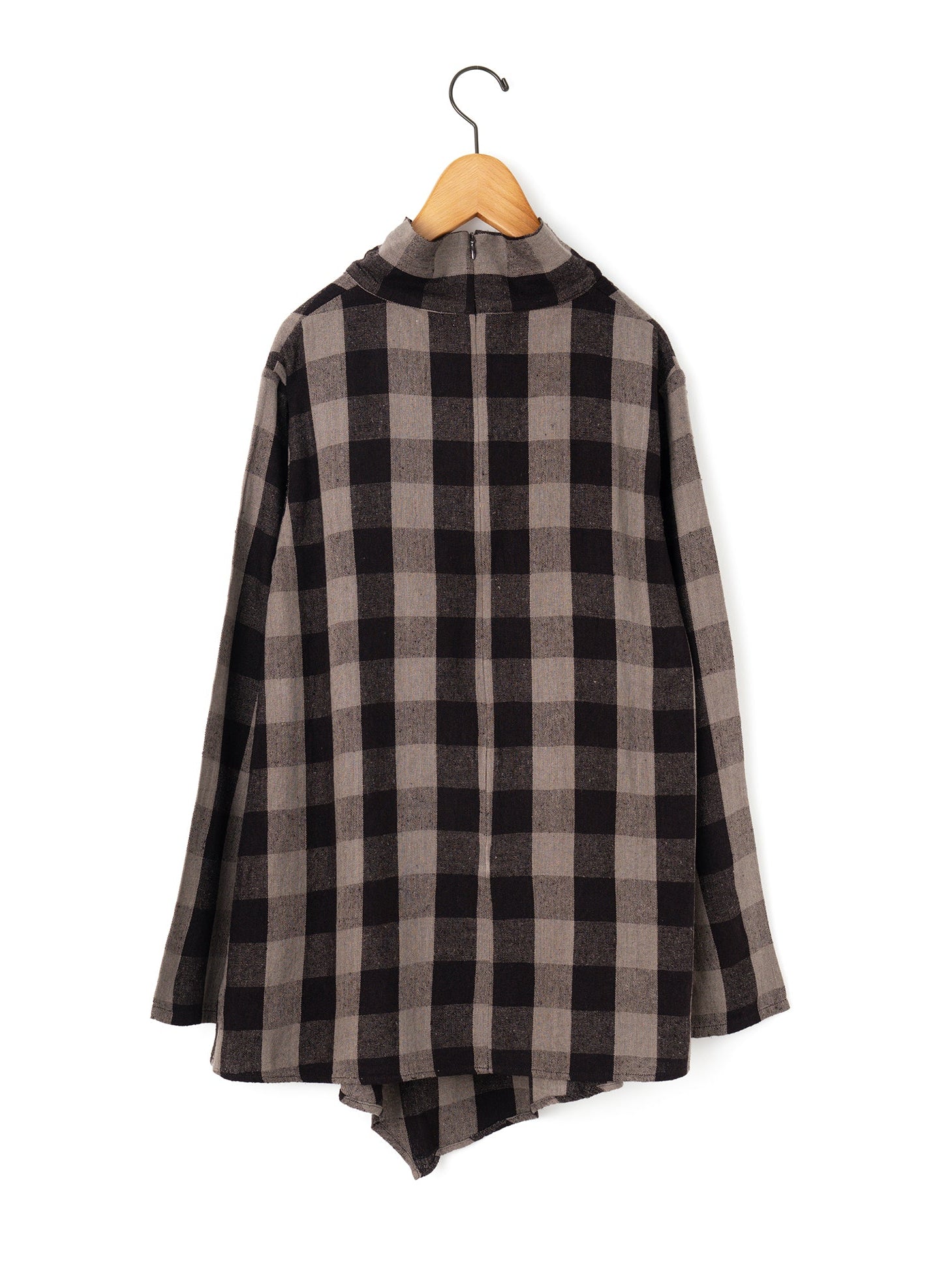 SEEALL | DRAPE HIGHNECK SHIRTS