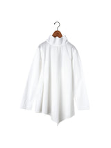 SEEALL | DRAPE HIGHNECK SHIRTS