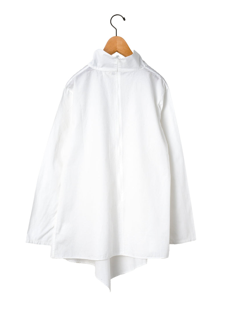 SEEALL | DRAPE HIGHNECK SHIRTS