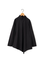 SEEALL | DRAPE HIGHNECK SHIRTS