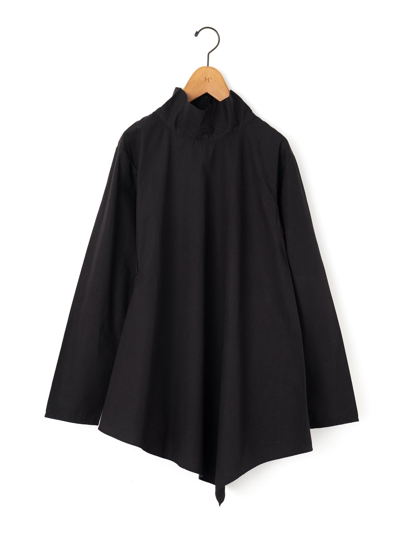 SEEALL | DRAPE HIGHNECK SHIRTS – H+HELIOTROPE