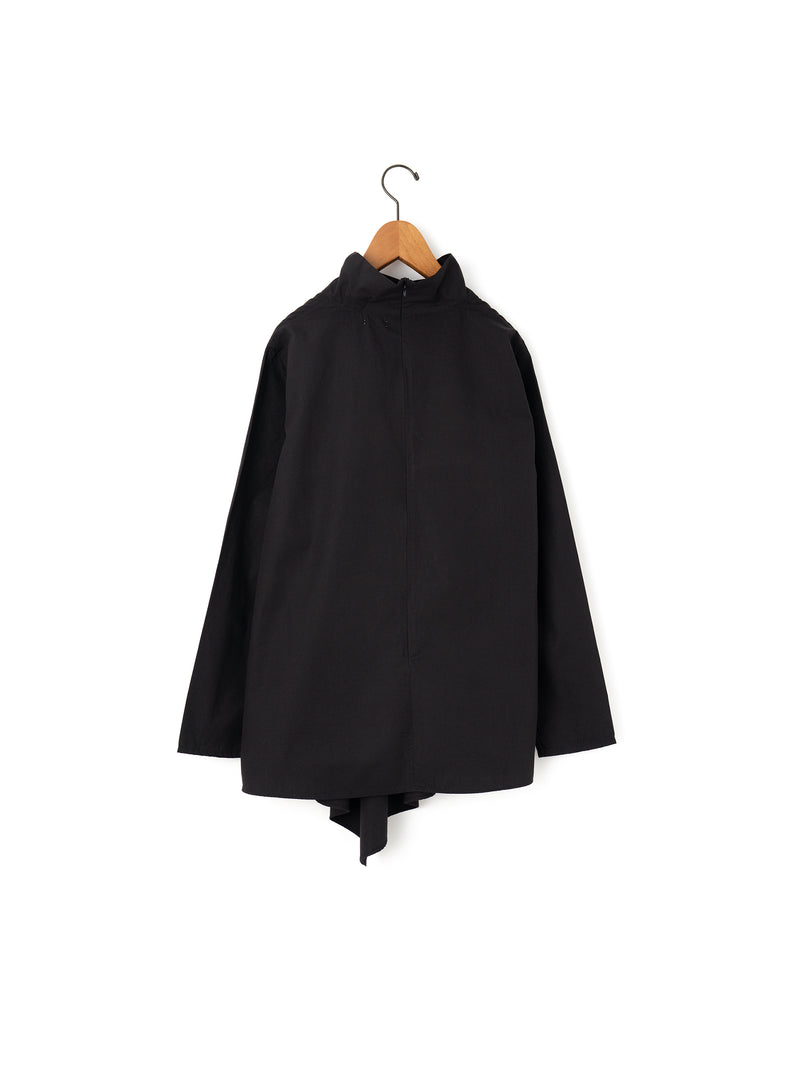 SEEALL | DRAPE HIGHNECK SHIRTS
