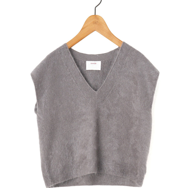 enrica | カシミヤシャギーニットベスト KNIT149 – H+HELIOTROPE