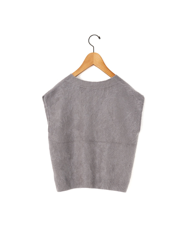 enrica | カシミヤシャギーニットベスト　KNIT149