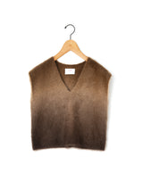 enrica | カシミヤシャギーグラデーションニットベスト KNIT149-1