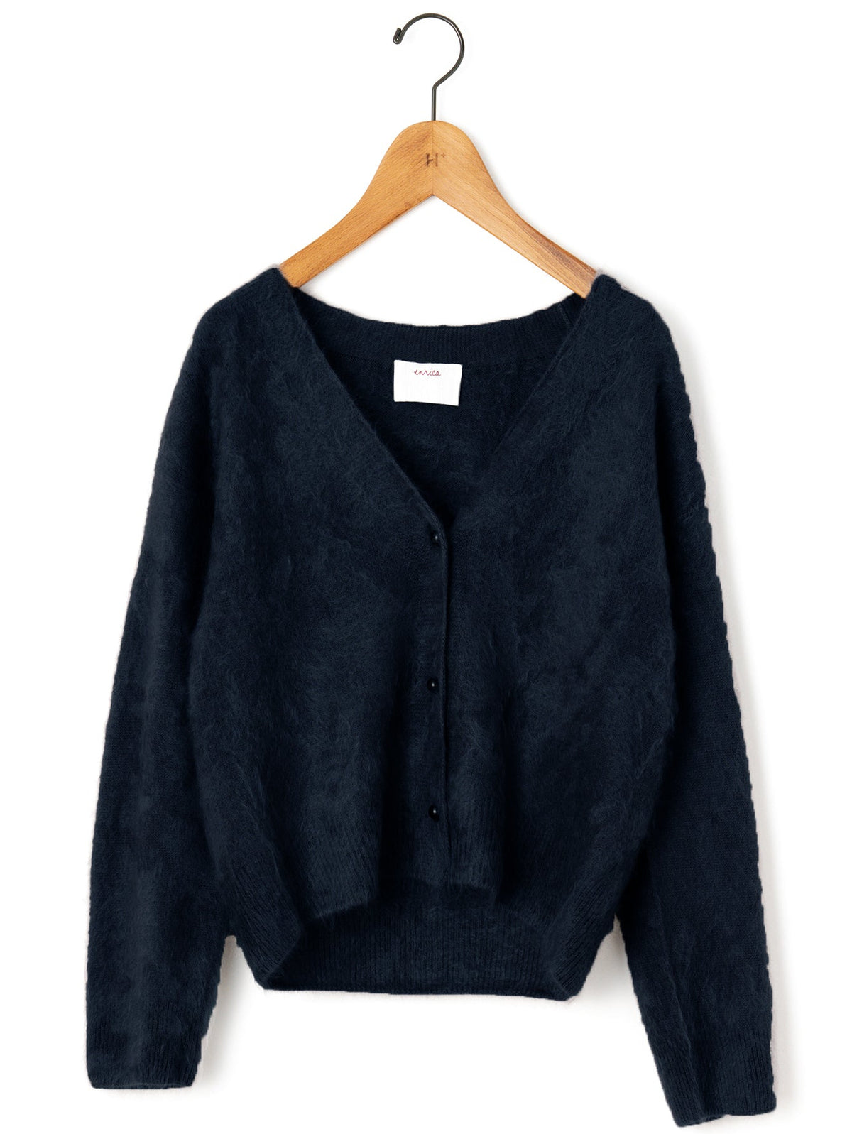 enrica | カシミヤシャギーカーディガン KNIT240 – H+HELIOTROPE