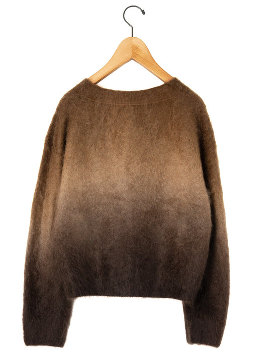 enrica | カシミヤシャギーグラデーションカーディガン　KNIT240-1