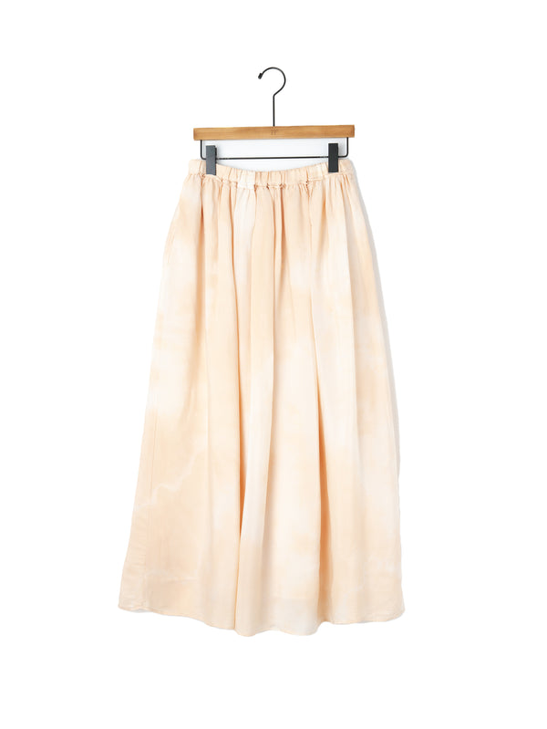 enrica | シルクサテンギャザースカート SKIRT089-3