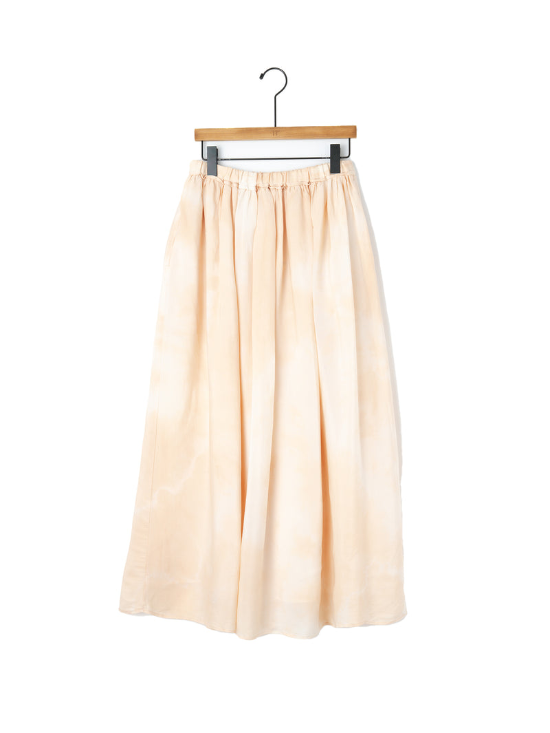 enrica | シルクサテンギャザースカート SKIRT089-3
