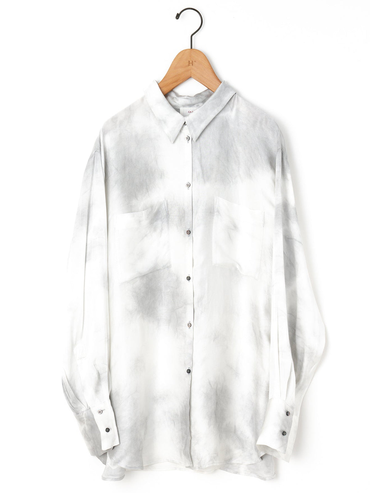 enrica エンリカ　IENA シルク混　フリルティアードブラウス　ブラック enrica エンリカ IENA シルク混 フリルティアードブラウス ブラック