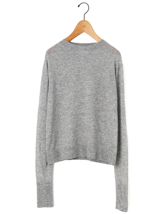 enrica | カシミヤシルク丸首プルオーバーニット