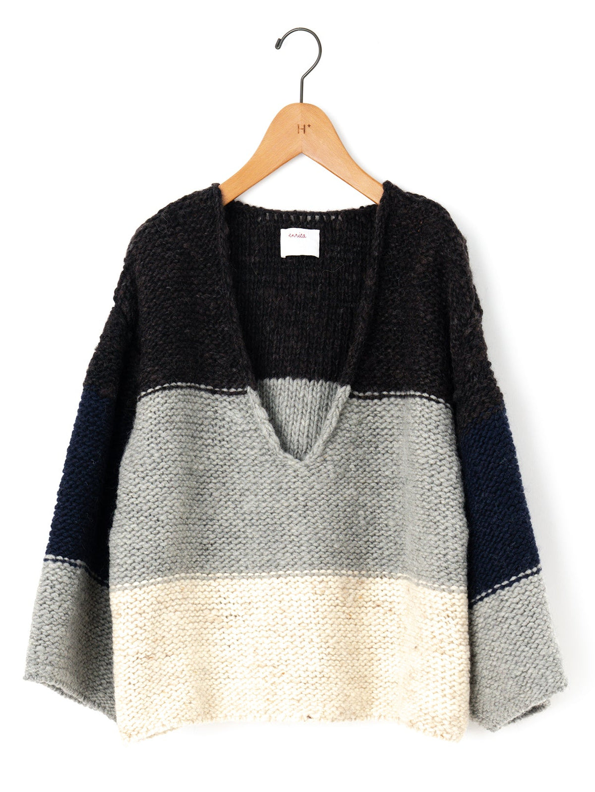 enrica エンリカ カシミアセーブル ニット ナチュラル enrica(エンリカ