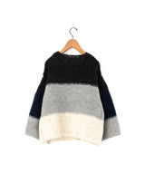 enrica | ROW WOOL Vネックプルオーバー