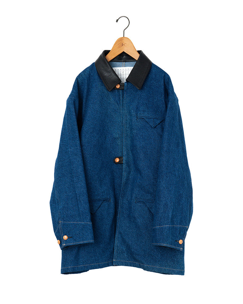 KURO | DENIM HALF COAT 964179