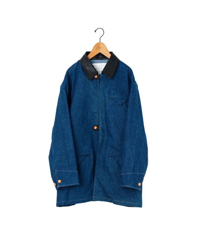 KURO | DENIM HALF COAT 964179