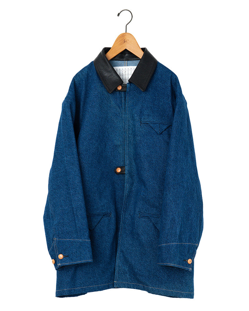 KURO | DENIM HALF COAT 964179