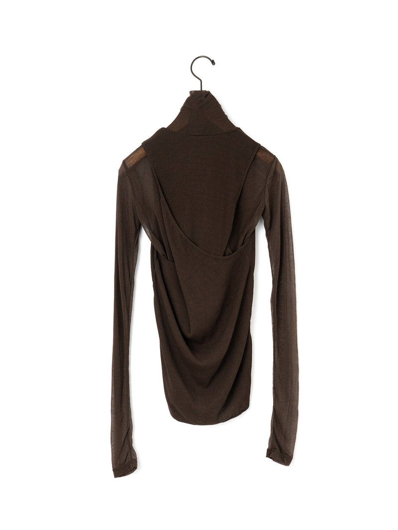 SEEALL | SHEER TWIST BACK TOP SAW51-TS904-MM-006