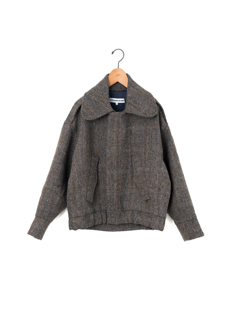 LES PRAIRIES DE PARIS |  BLOUSON ELVIS-HARRYS TWEED