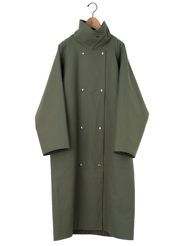 LES PRAIRIES DE PARIS | LORD-DICKENES MOON- REVERSIBLE -LONG TRENCH COAT