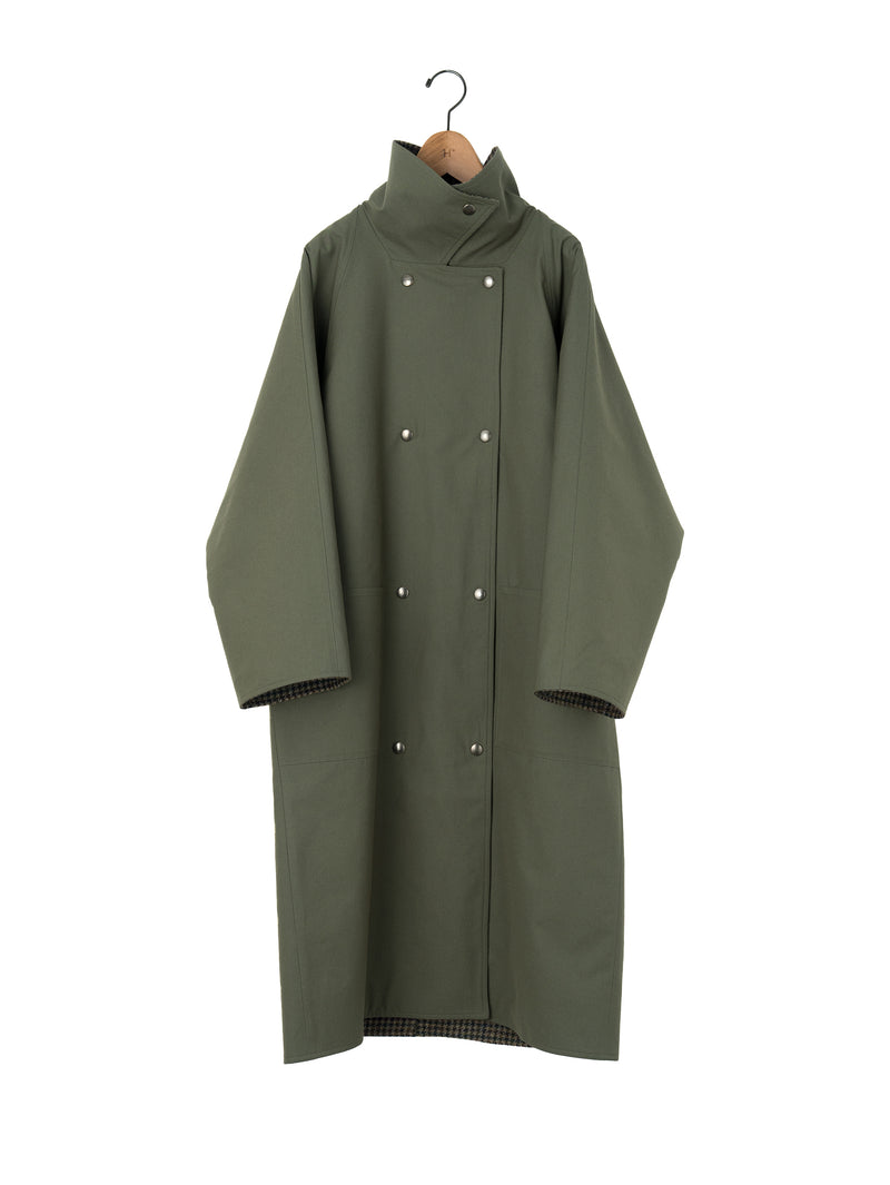 LES PRAIRIES DE PARIS | LORD-DICKENES MOON- REVERSIBLE -LONG TRENCH COAT
