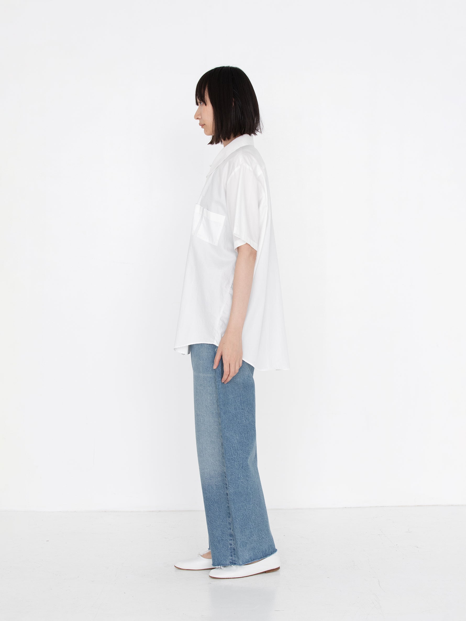 KURO | 100/2 SATIN 60'S S/S SHIRT 964120