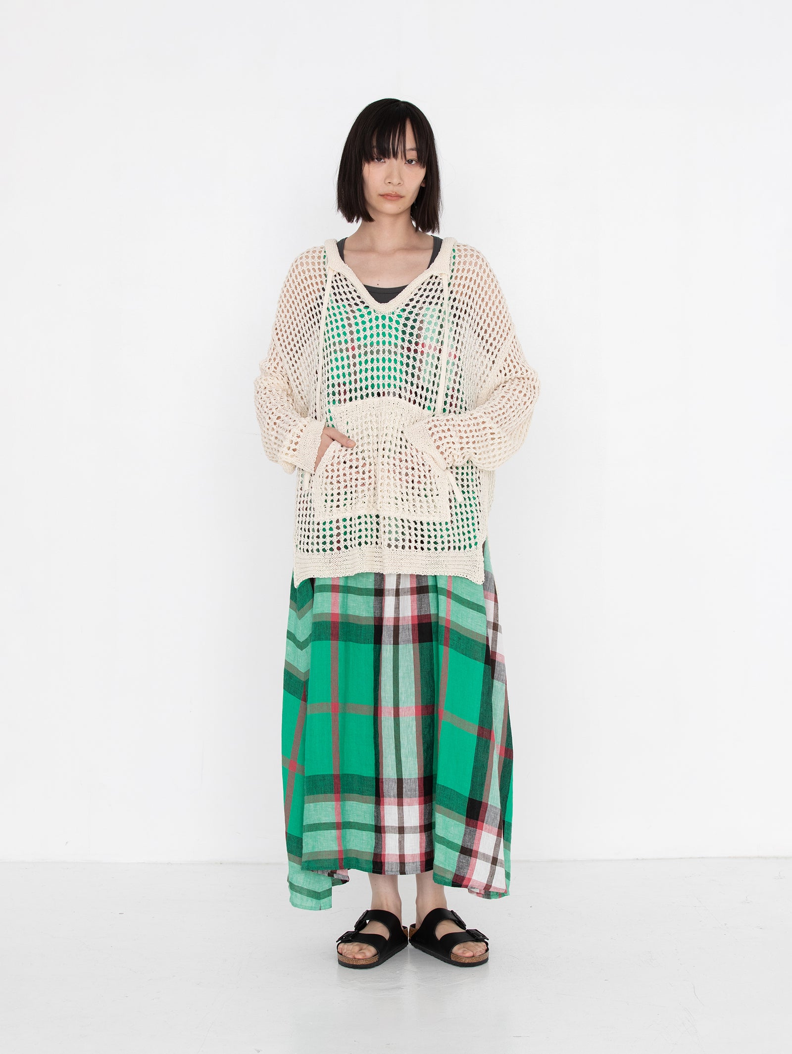 enrica | メッシュ編みニット – H+HELIOTROPE