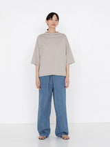 handvaerk | 60/2 ボトルネックTシャツ