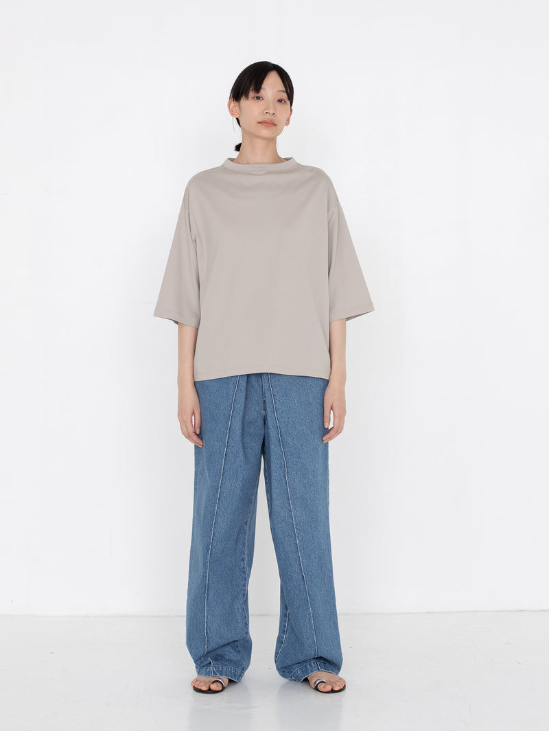 handvaerk | 60/2 ボトルネックTシャツ