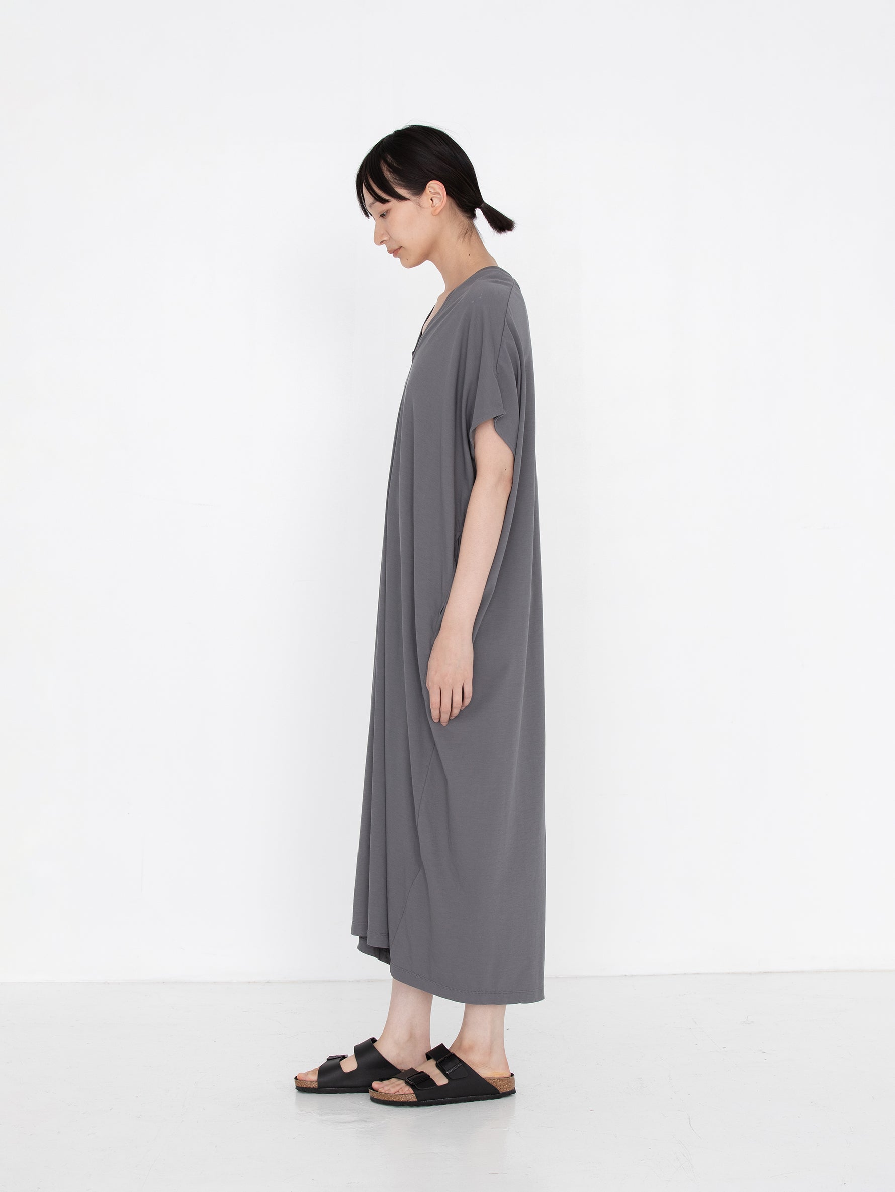 BATONER | BROAD AIR JERSEY KAFTAN ONEPIECEBN-25SL-066