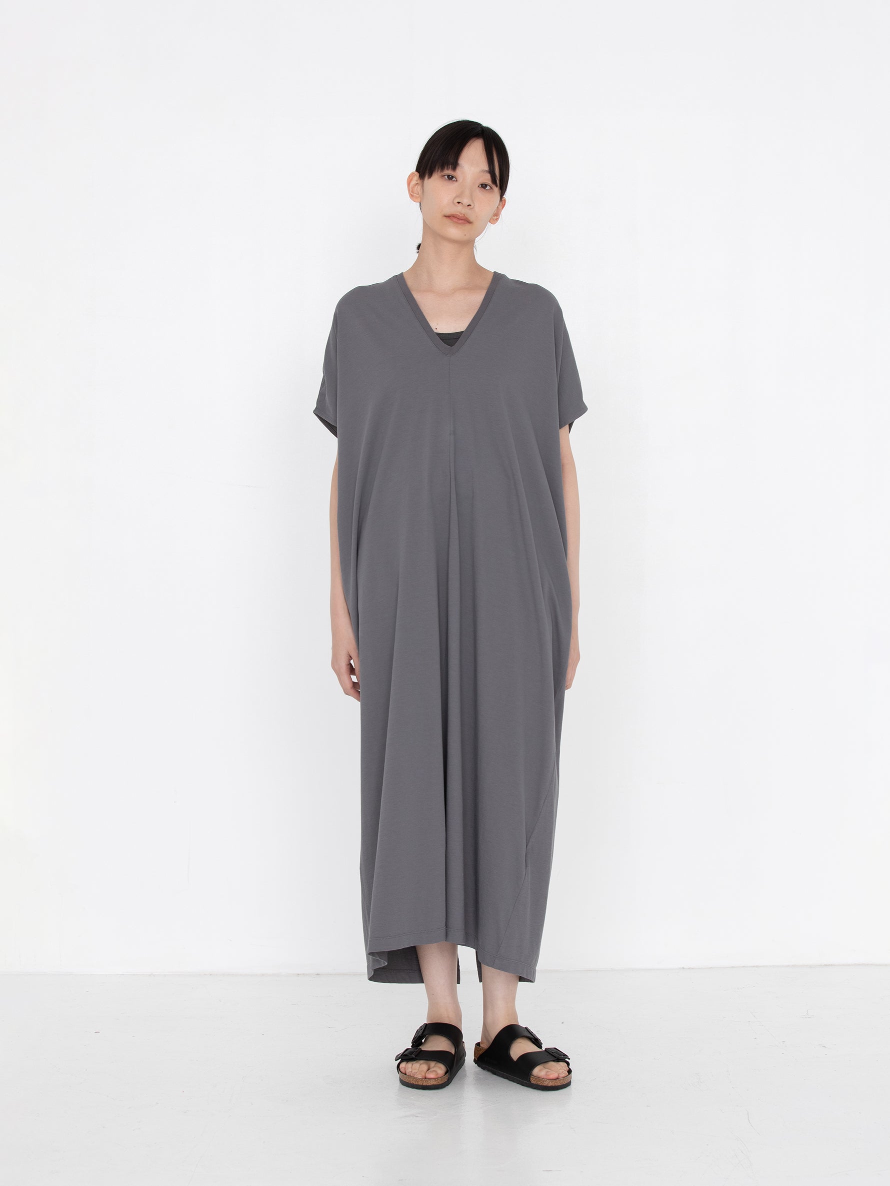 BATONER | BROAD AIR JERSEY KAFTAN ONEPIECEBN-25SL-066