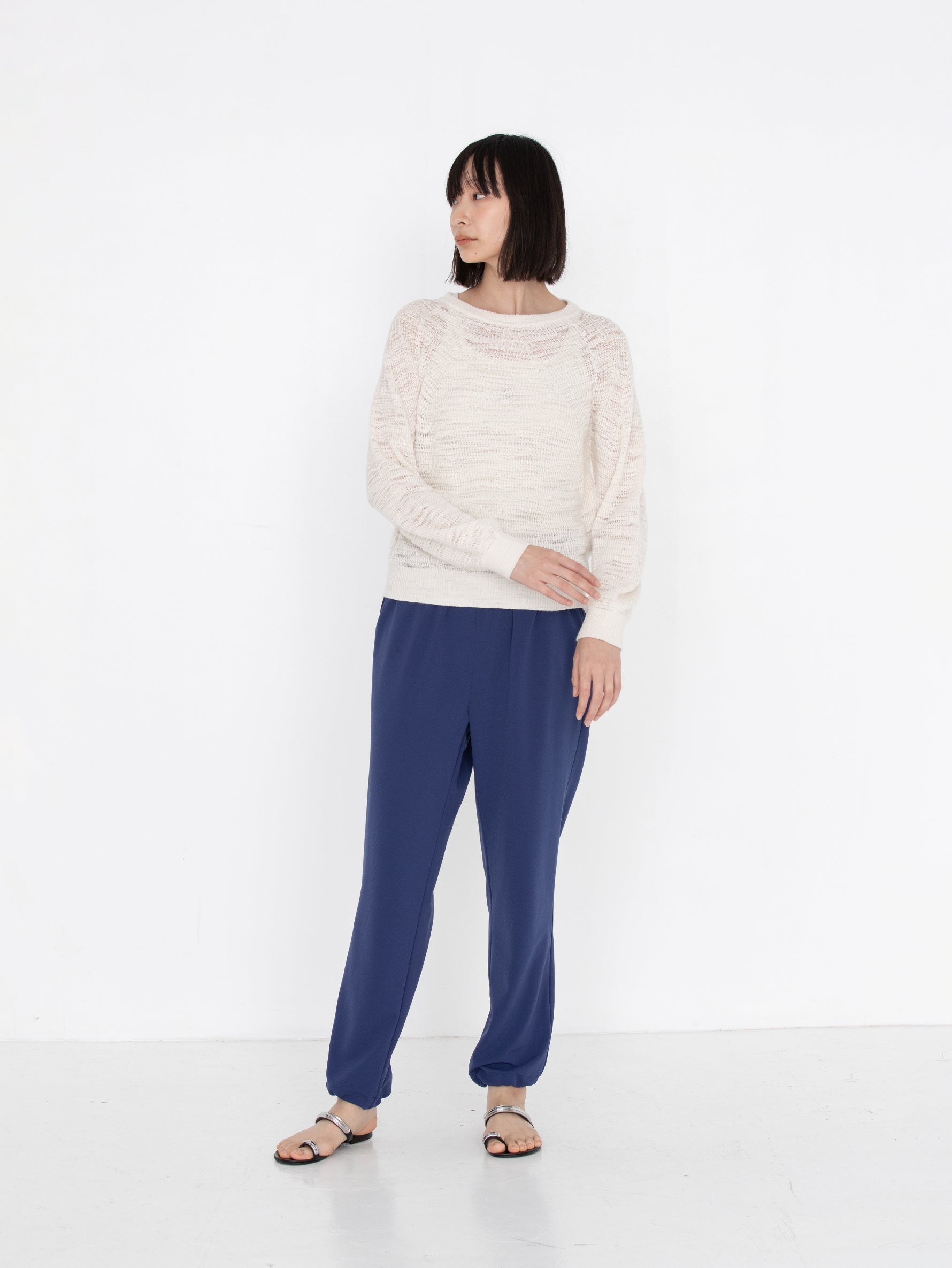 BATONER | SLUBY SIGNATURE CREW NECKBN-25SL-033