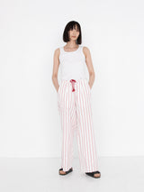 sana | tassel pants (herringbone stripe)