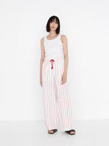 sana | tassel pants (herringbone stripe)